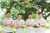 4 chàng trai Olympic quốc tế cùng nhập học vào ĐH Bách khoa Hà Nội