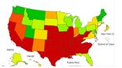 36 tiểu bang của Hoa Kỳ bùng nổ dịch cúm