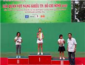 Vũ Khánh Phương - Á quân Giải Quần vợt Năng khiếu TPHCM 2017
