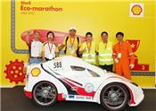 Việt Nam vô địch cuộc thi chế tạo xe tiết kiệm nhiên liệu khu vực châu Á