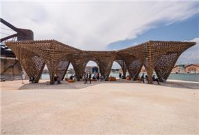 Công trình tre của kiến trúc sư Võ Trọng Nghĩa tại triển lãm Venice Architecture Biennale