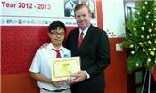 Mai Trọng Nhân đạt giải nhì “Giải Lê Quý Đôn trên báo Khăn Quàng Đỏ” lần thứ 14 năm học 2012 - 2013