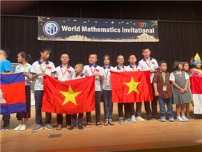 32 học sinh Việt giành giải Toán quốc tế WMI 2019