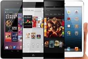 Ưu và nhược điểm của iPad Mini, Kindle Fire HD, Nook HD và Nexus 7