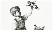 Bức tranh của Banksy vinh danh các y tá như siêu người hùng được bán với giá kỷ lục 23 triệu USD