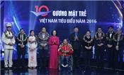 Vinh danh 10 gương mặt trẻ Việt Nam tiêu biểu