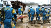 Số người chết trong vụ lở đất ở Nhật Bản lên đến 50 người