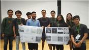 Sinh viên Việt cùng đồng đội đoạt giải nhất liên hoan kiến trúc châu Á