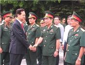 Thủ tướng Nguyễn Tấn Dũng dự khai giảng tại Học viện Quốc phòng