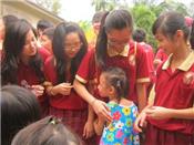 Học sinh AHS tham gia hoạt động từ thiện vì trẻ em nghèo, mồ côi và khuyết tật