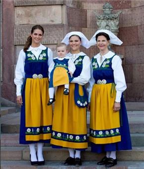 Folkdräkt - Trang phục truyền thống của Thụy Điển