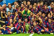 Barcelona trở thành đội bóng đầu tiên trong lịch sử lần thứ hai giành cú hat-trick danh hiệu