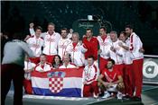 Croatia đánh bại Ý, giành vé vào bán kết Davis Cup